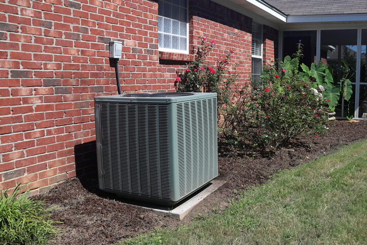 exterior central AC unit