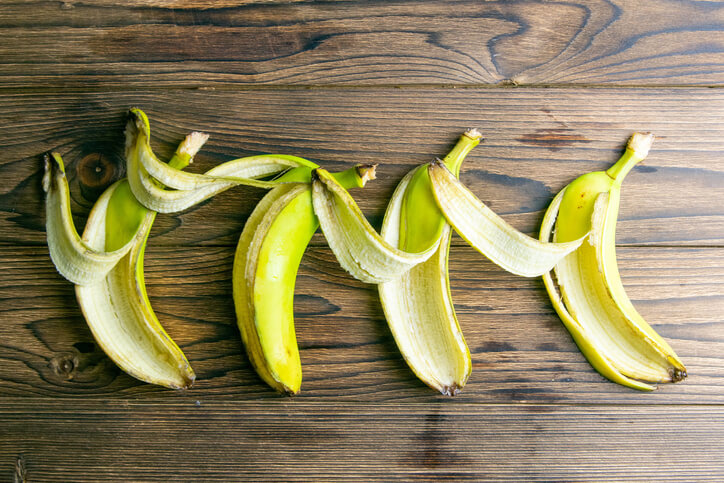bananas peeled correctly