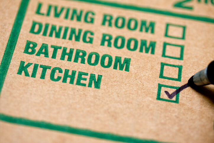 moving box label
