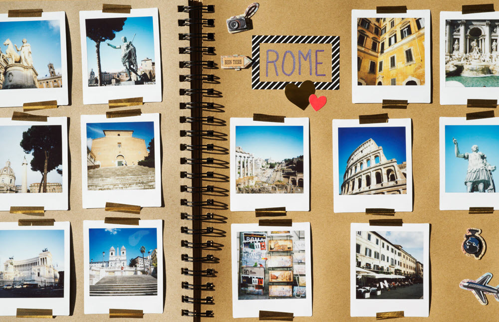 Rome scrapbook