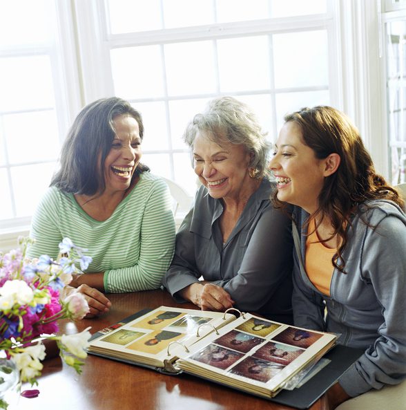 women laughing