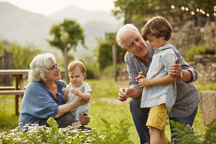grandparents and grandchildren