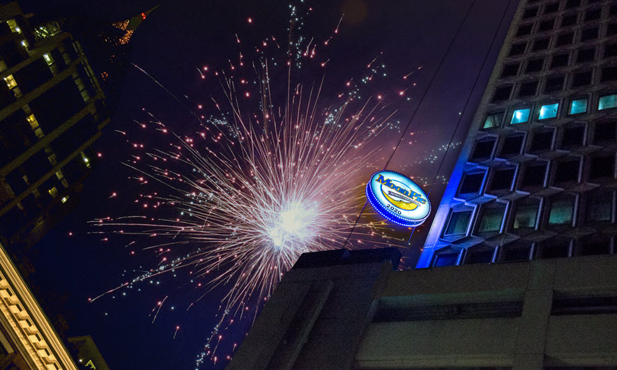 New Years Traditions Mobile's MoonPie Drop