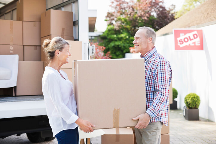 couple moving
