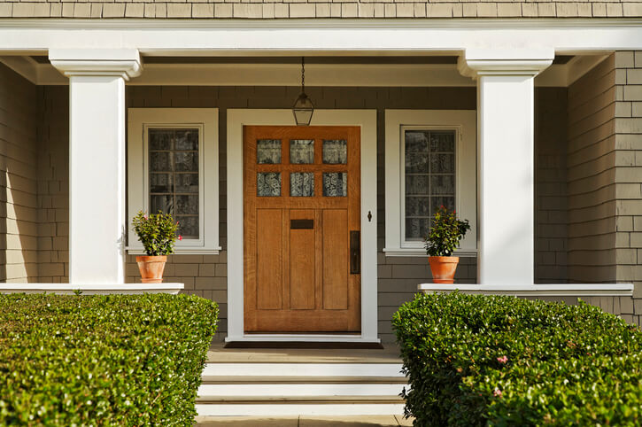 home front door and windows