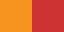 orange red green