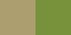 brown and light green square
