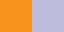 light purple and orange