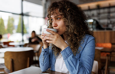 coffee shop protected by general liability insurance