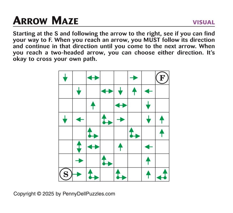 Arrow maze