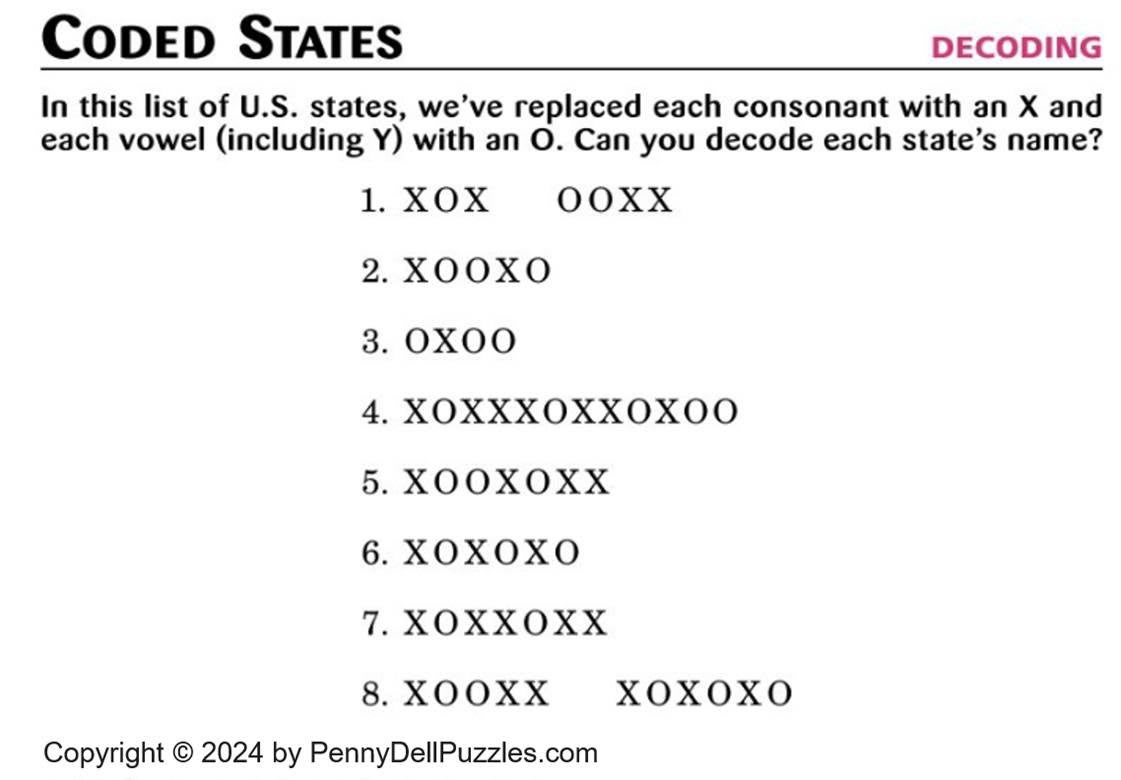 Coded States