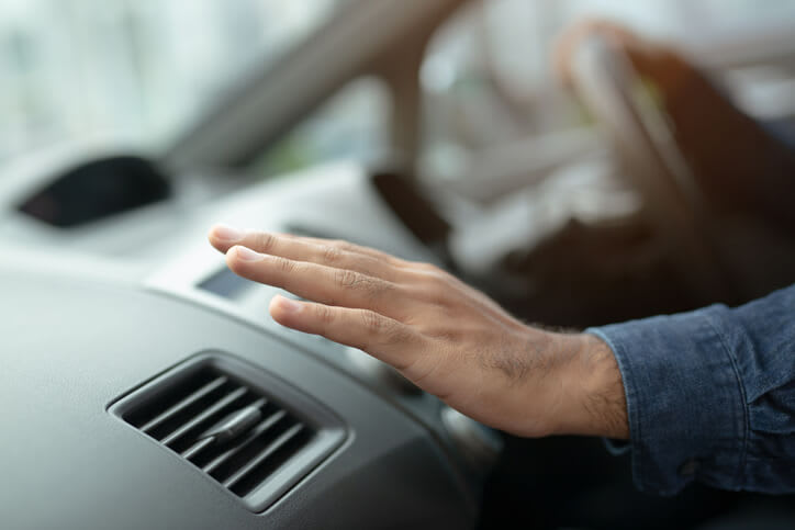 Car Air Conditioning Tip Use Recirculate Setting