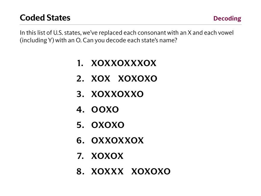 coded states