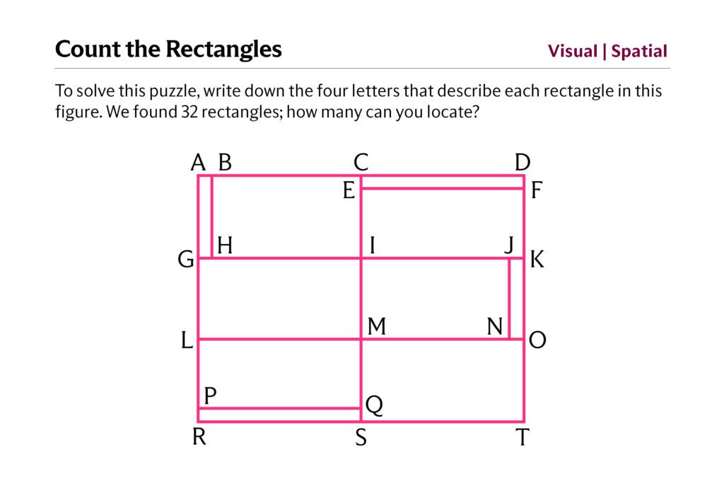 Count the rectangles