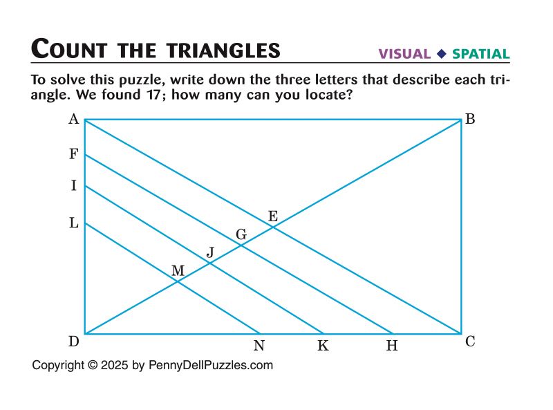 Count the triangles