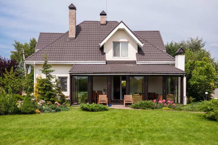 Exterior of a house