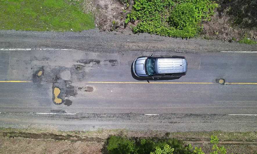 potholes