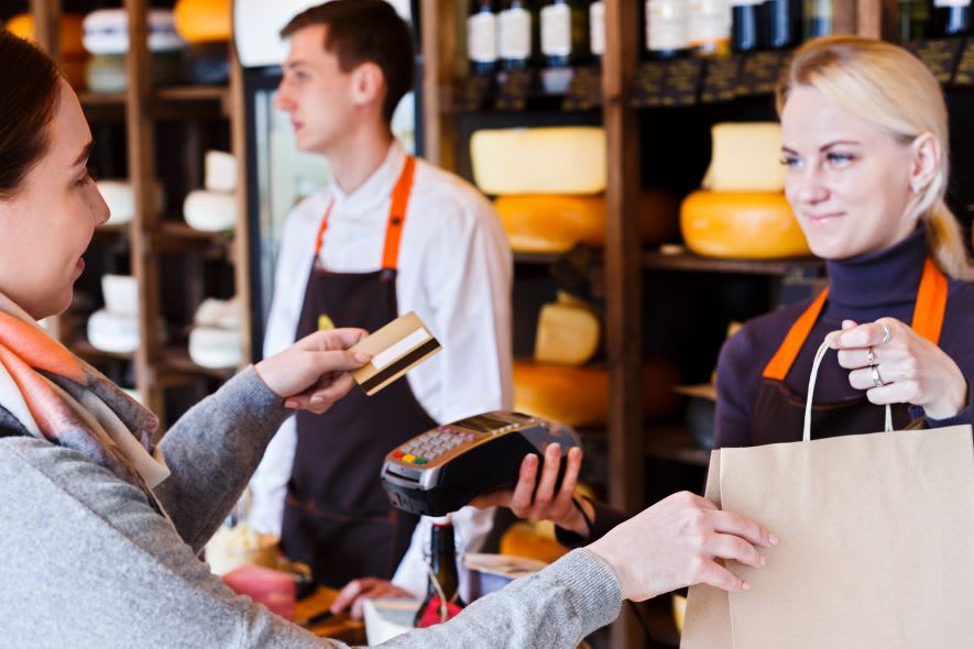 can you charge customers for using a credit card