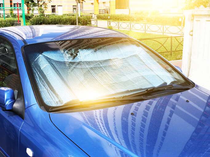 Use a Car Shade to Keep Car Cool