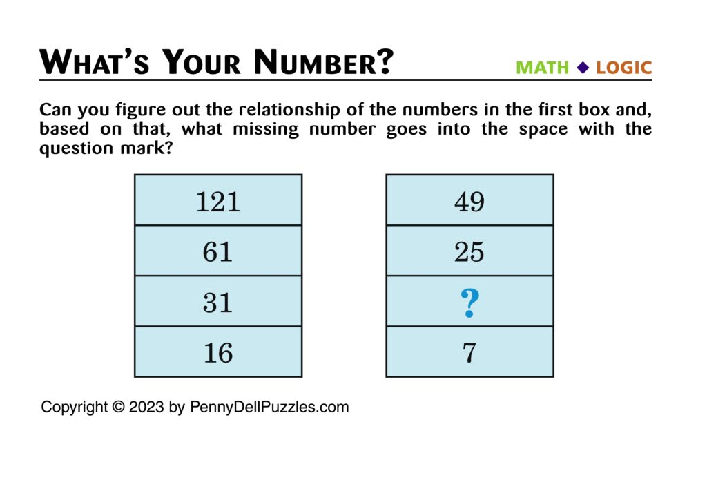 What's your number?