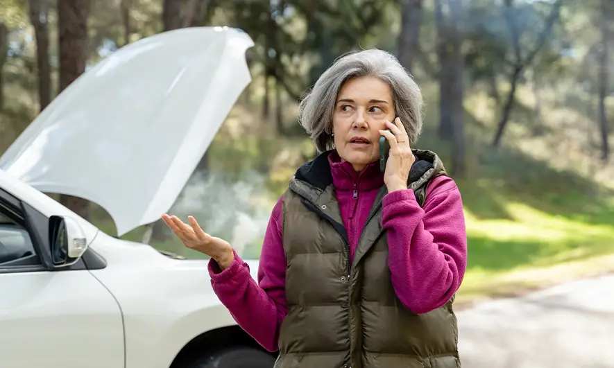 For Members of AARP: Roadside Assistance From The Hartford