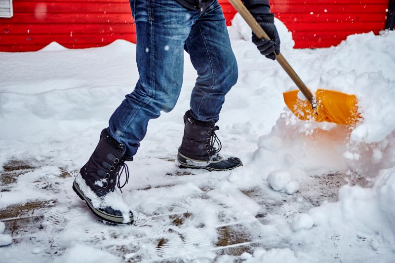 shoveling