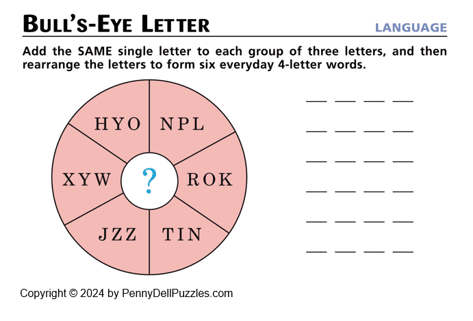 Bull's-Eye Letter