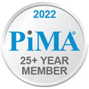 PiMA 2022, 25 year member
