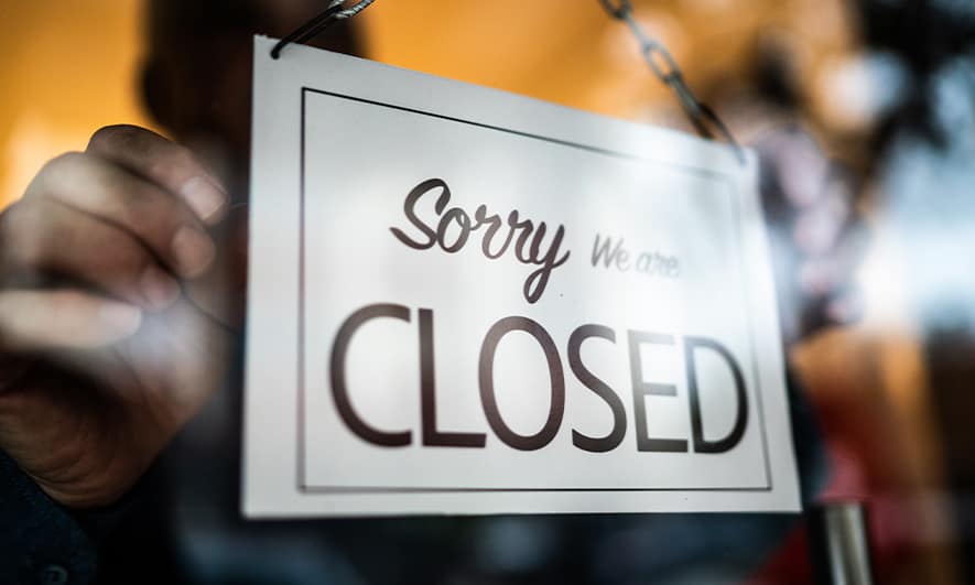 small business owner protected by loss of income insurance