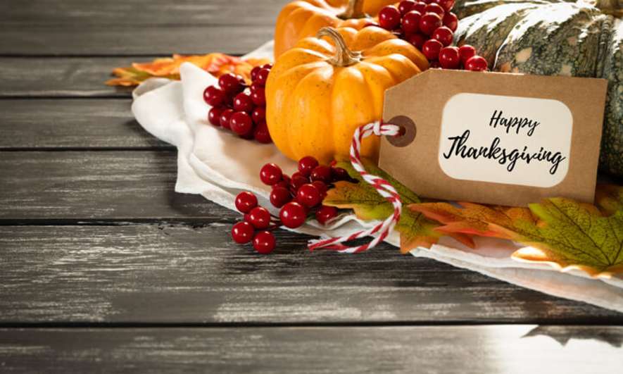 A centerpiece of fall produce
