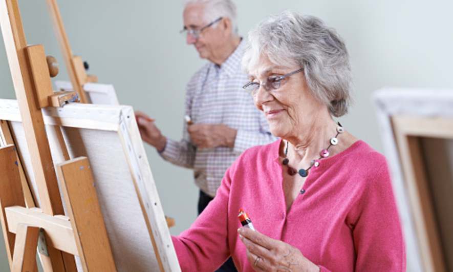 Seniors Embrace Creative Aging