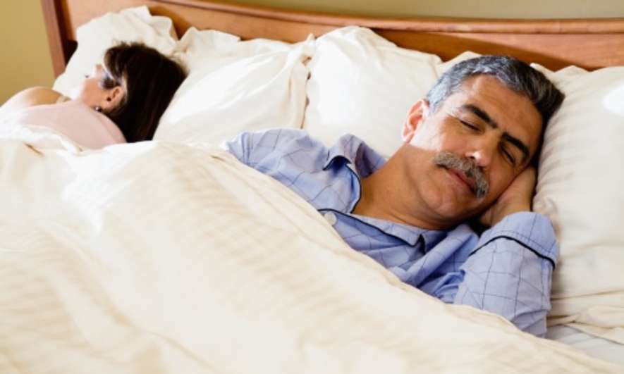 couple sleeping
