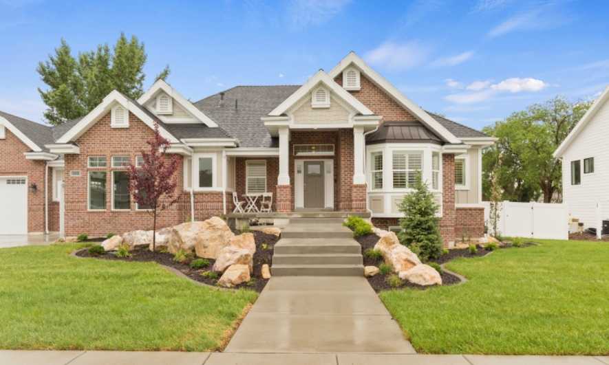 A home exterior viewed from the street