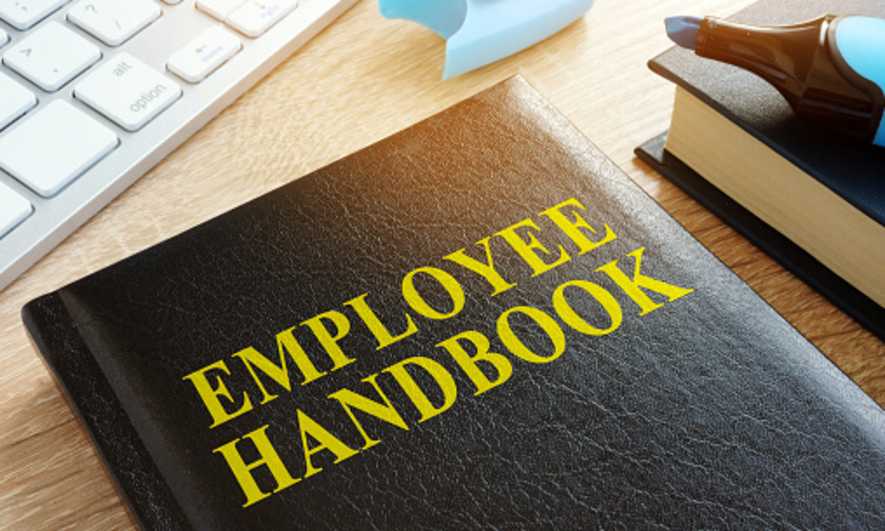 Components of an employee handbook