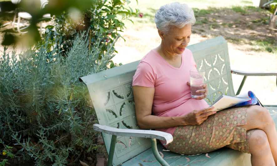 Woman Starting 30 Day Wellness Challenge
