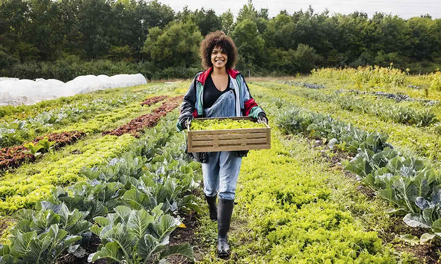 Propietario de un negocio agrícola protegido por un seguro de agroturismo