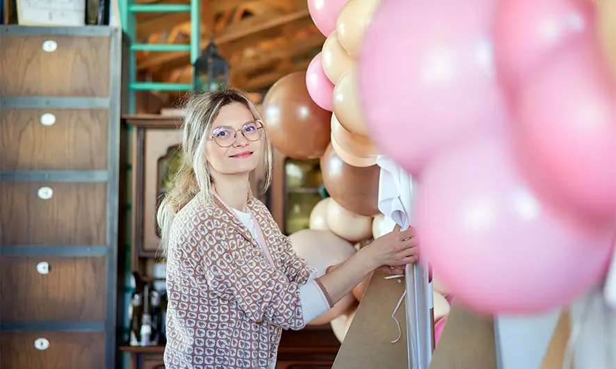 business owner protected by balloon business insurance