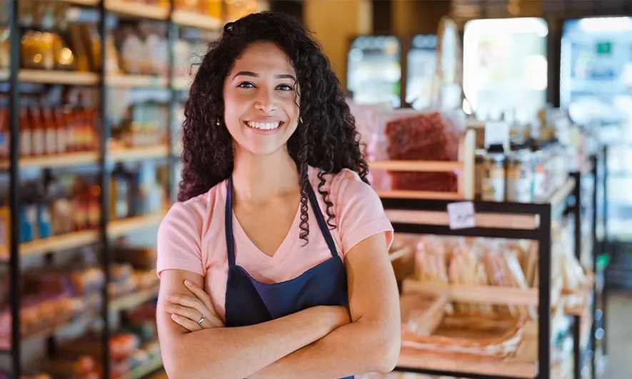 small business owner protected by convenience store insurance