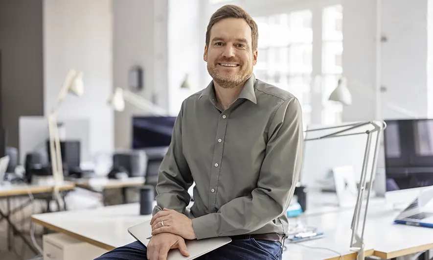 business owner protected by data scientist insurance
