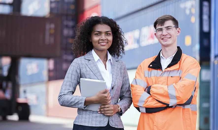business owners protected by freight broker insurance