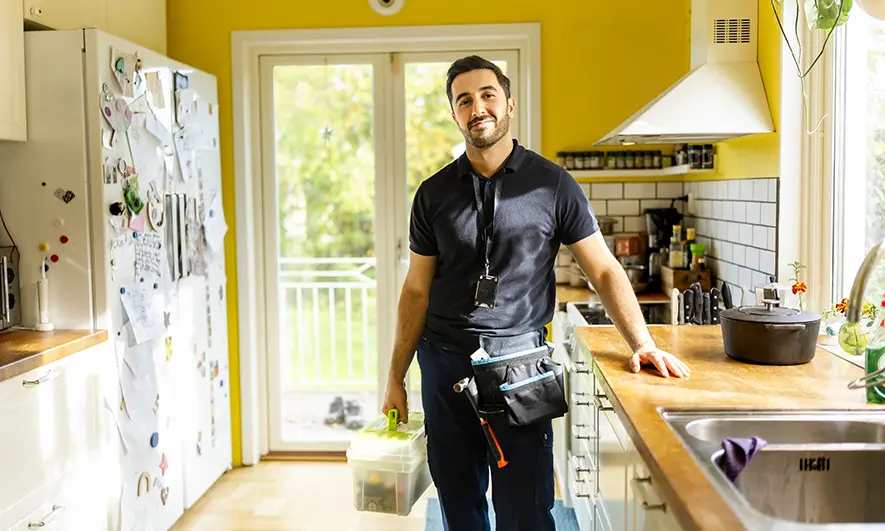 small business owner protected by handyman insurance