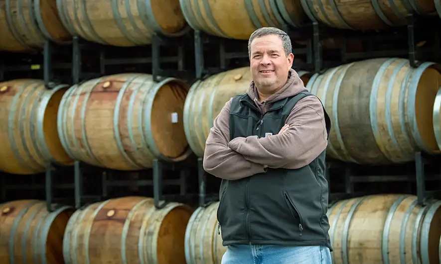 business owner protected by insurance for wineries