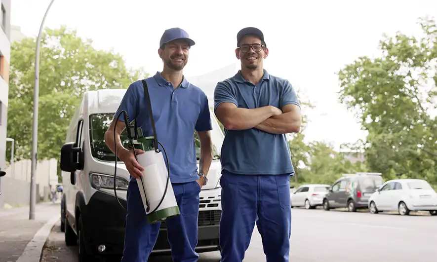 business owners protected by pest control insurance