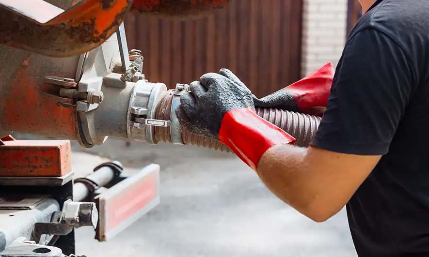 business owner protected by septic services insurance