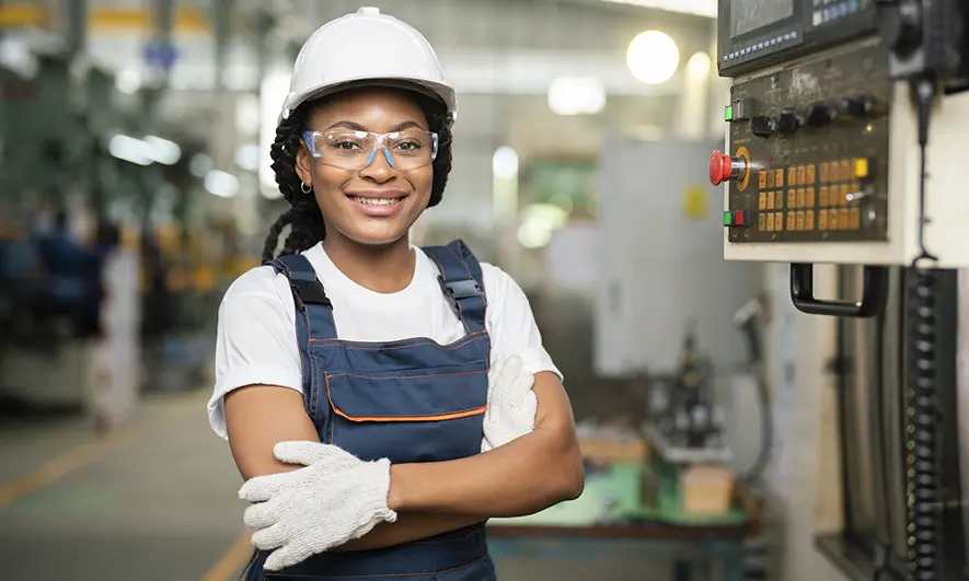 small business owner happy to have Artisan Contractor Insurance