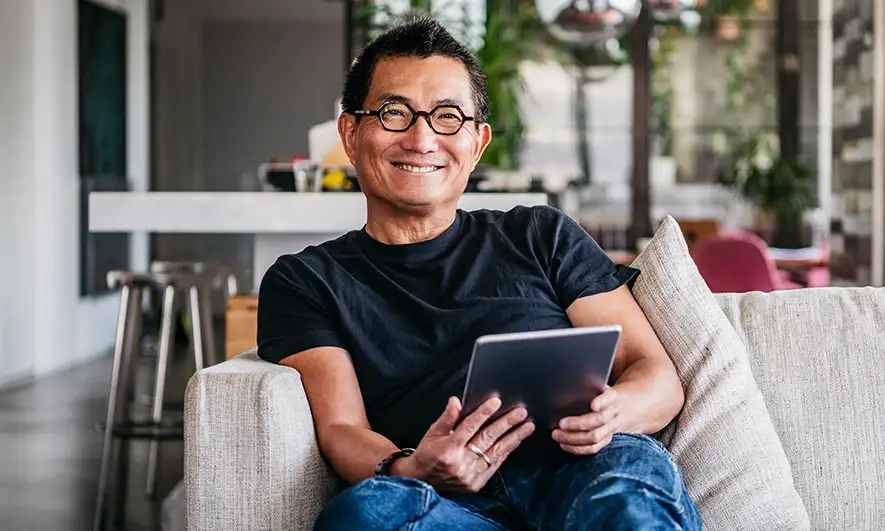 man pleased with knowing when does car insurance go down