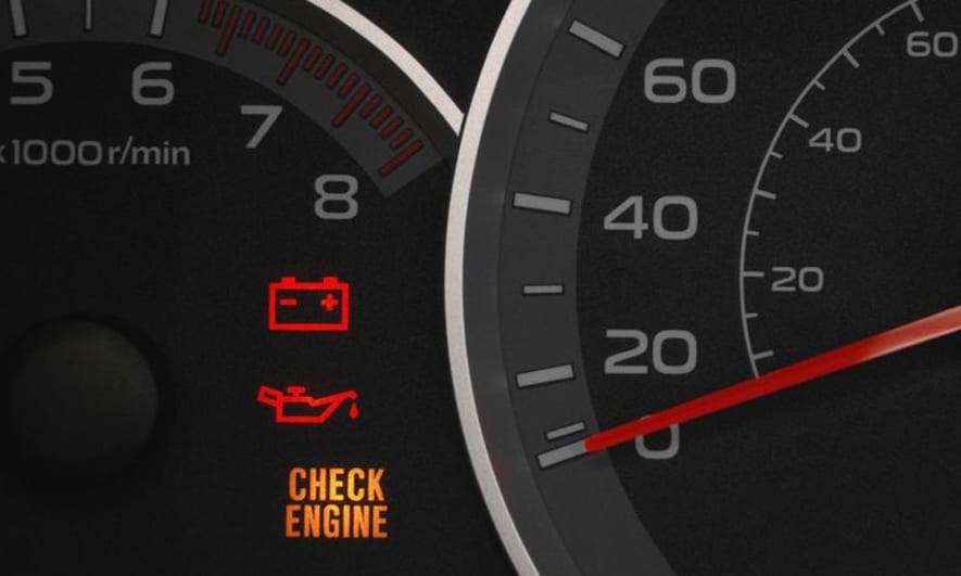Check engine light