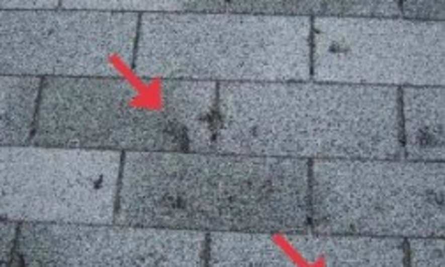 Punctures in shingles