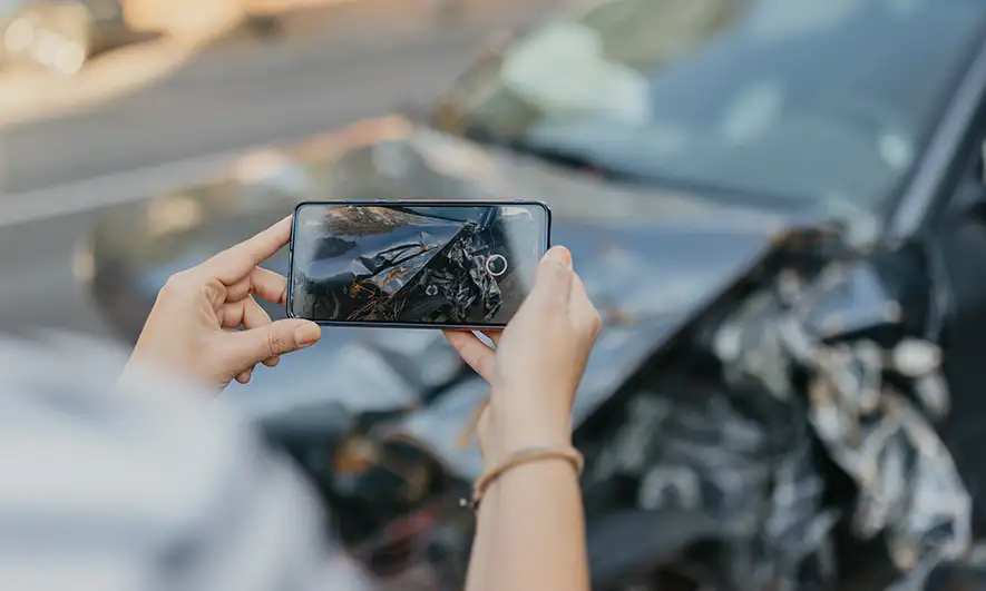 driver protected by accident forgiveness insurance from The Hartford