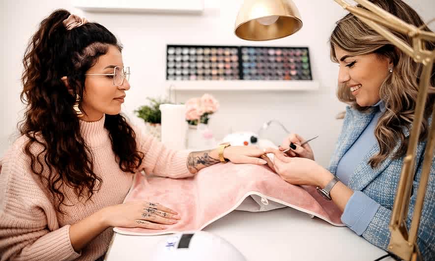 small business owner protected by beauty liability insurance